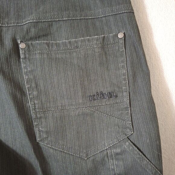 Kuhl Hi Lo Cord Vintage Patina Dye Pants Mens Sz 40x32 Black Outdoor Hiking 5165 - Picture 14 of 15